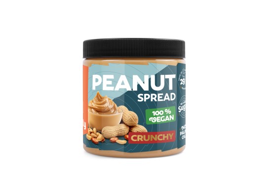 100% Erdnussmus crunchy